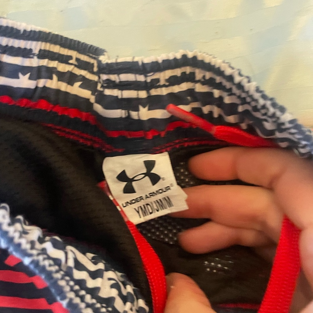 UA swim trunks